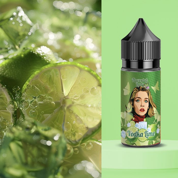 Flavorlab Lady Vodka lime, 30 мл