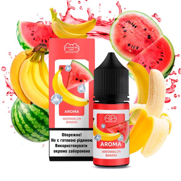 Flavorlab Disposable Puff Watermelon banana, 30 мл