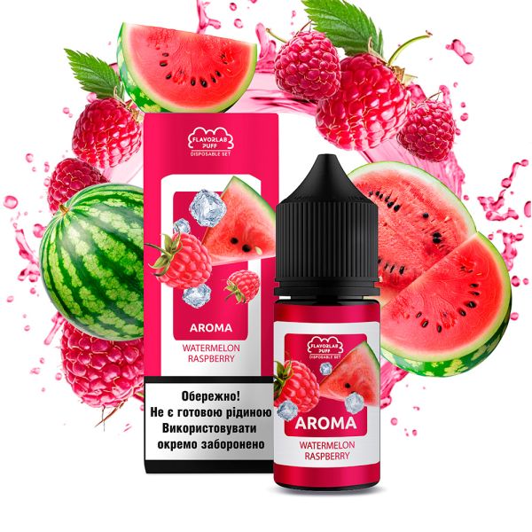 Flavorlab Disposable Puff Watermelon raspberry, 30 мл