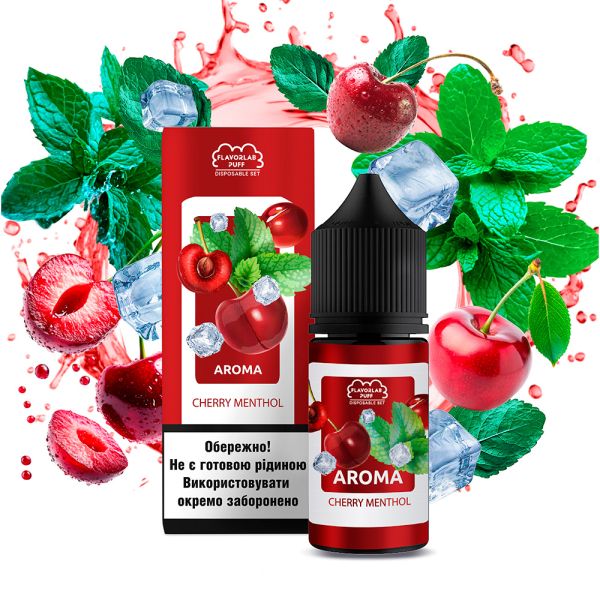 Flavorlab Disposable Puff Cherry mentol, 30 мл