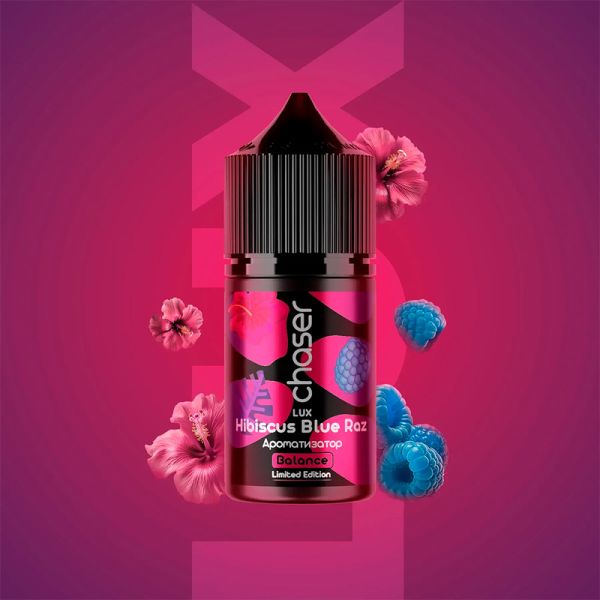 Chaser LUX Hibiscus Blue Raz, 30 мл