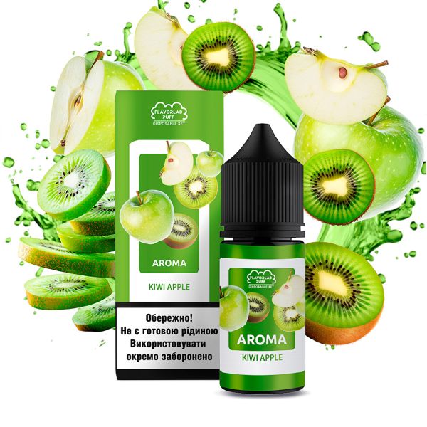 Flavorlab Disposable Puff Kiwi Apple, 30 мл