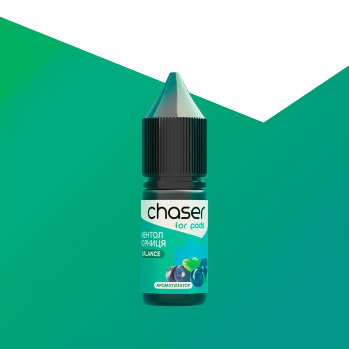 Chaser For Pods Чорниця з ментолом, 10 мл