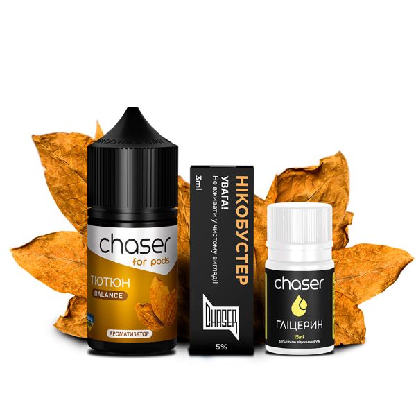 Chaser For Pods Тютюн, 30 мл