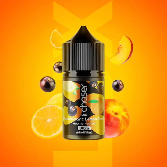 Chaser LUX Blackcurrant Lemon Peach, 30 мл