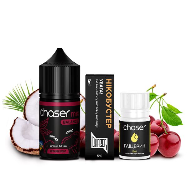 Chaser Mix Кокос Вишня, 30 мл