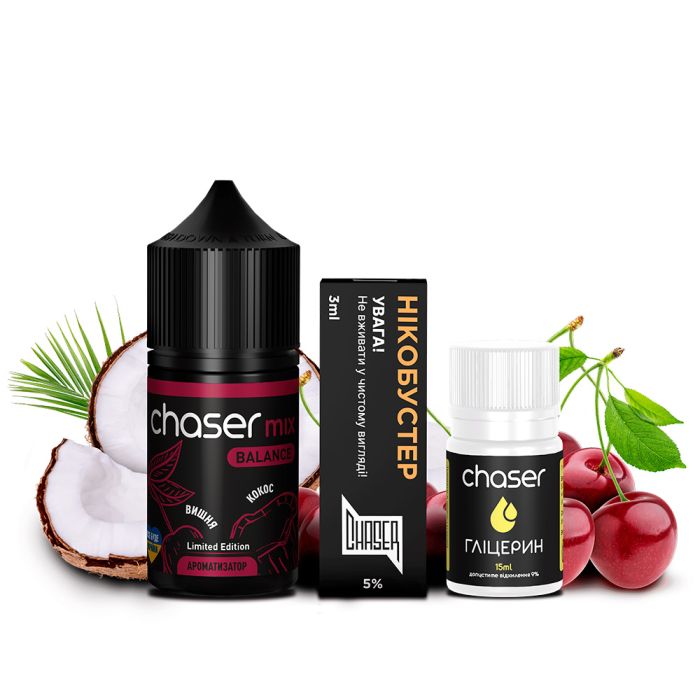 Chaser Mix Кокос Вишня, 30 мл