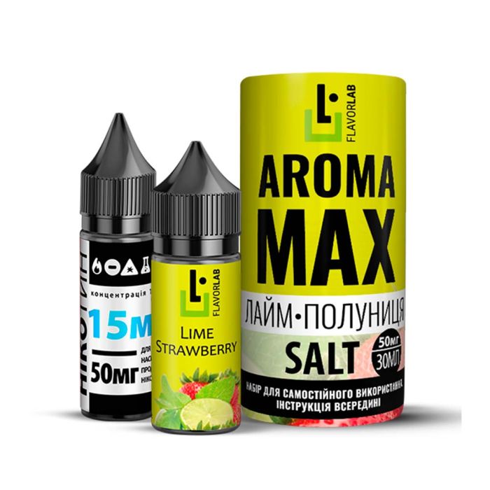 Flavorlab Aroma MAX Лайм Клубника, 30 мл