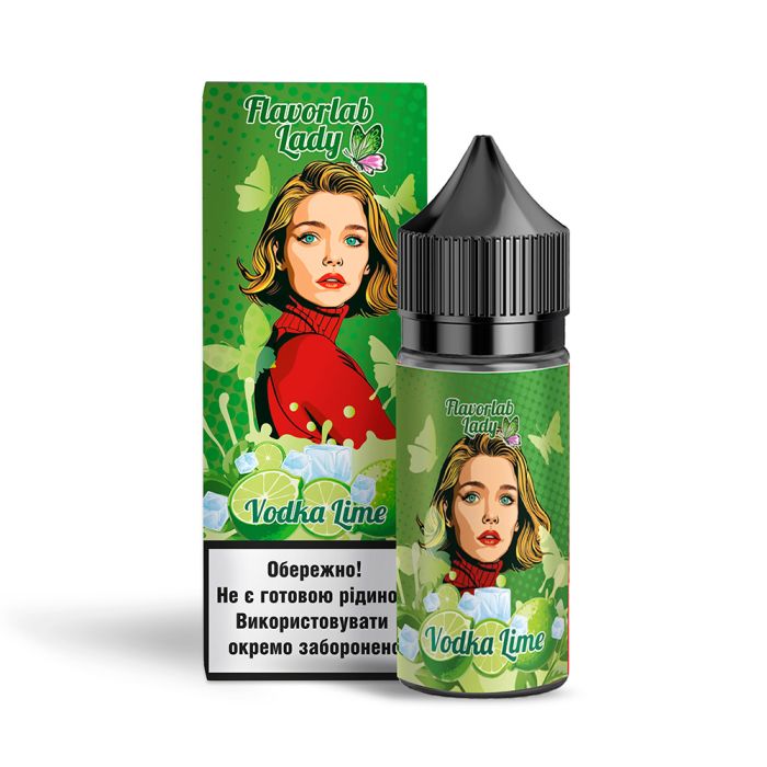 Flavorlab Lady Vodka lime, 30 мл
