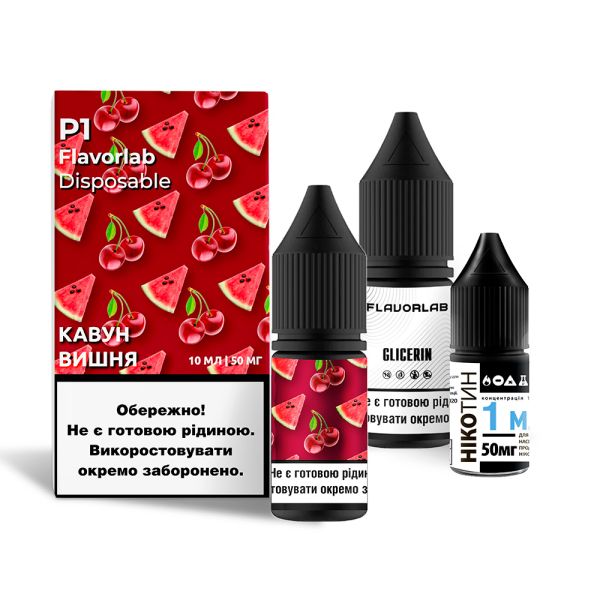 Flavorlab P1 Watermelon Cherry, 10 мл