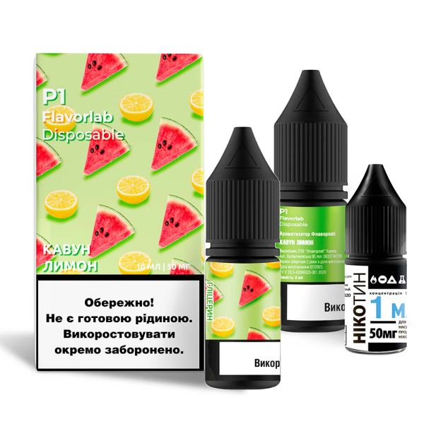 Flavorlab P1 Watermelon Lemon, 10 мл