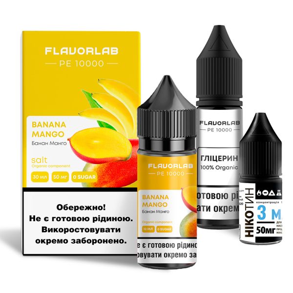 Flavorlab PE 10000 Banana Mango, 30 мл