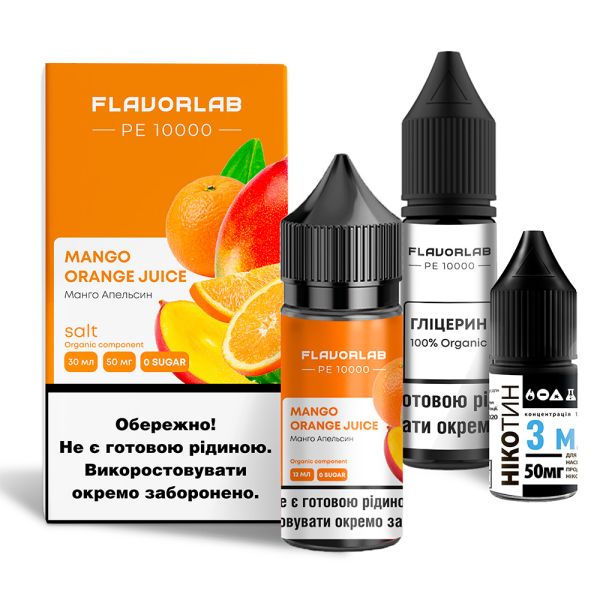 Flavorlab PE 10000 Mango Orange Juice, 30 мл