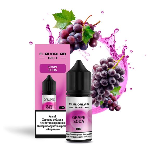 Flavorlab Triple Grape Soda, 30 мл