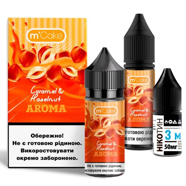 Набор M-Cake Caramel Hazelnuts, 30 мл
