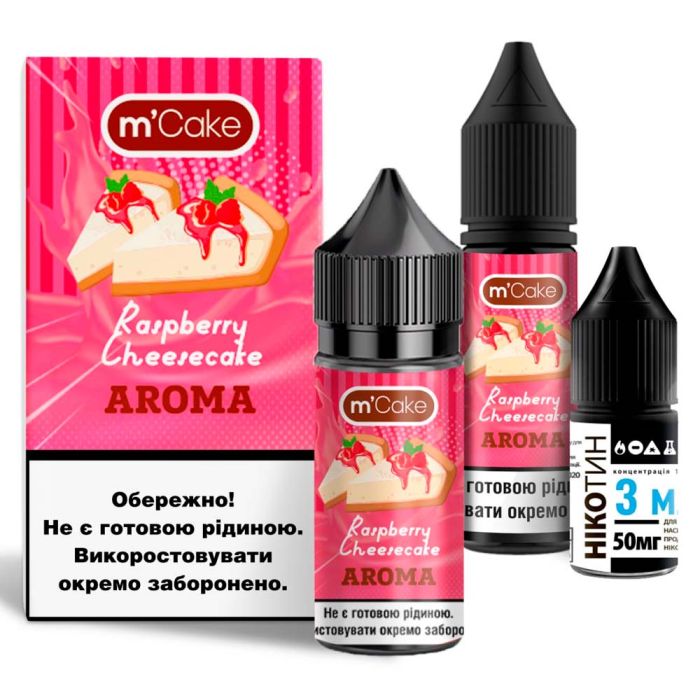 Набор M-Cake Raspberry Cheesecake, 30 мл