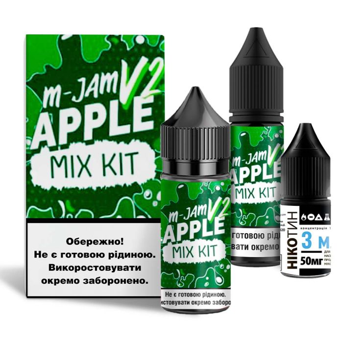 Набор M-JAM V2 Apple, 30 мл