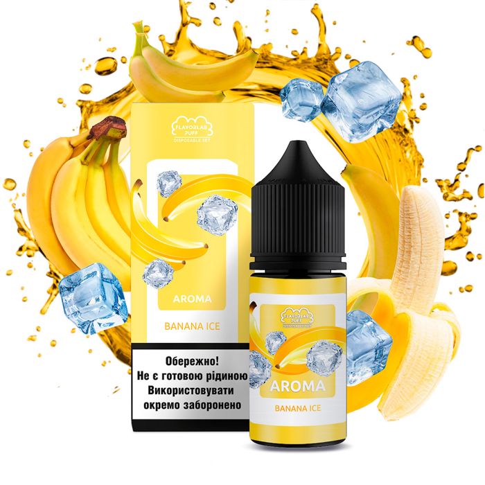 Flavorlab Disposable Puff Banana ice, 30 мл