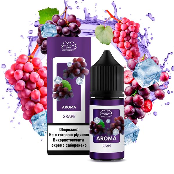 Flavorlab Disposable Puff Grape, 30 мл