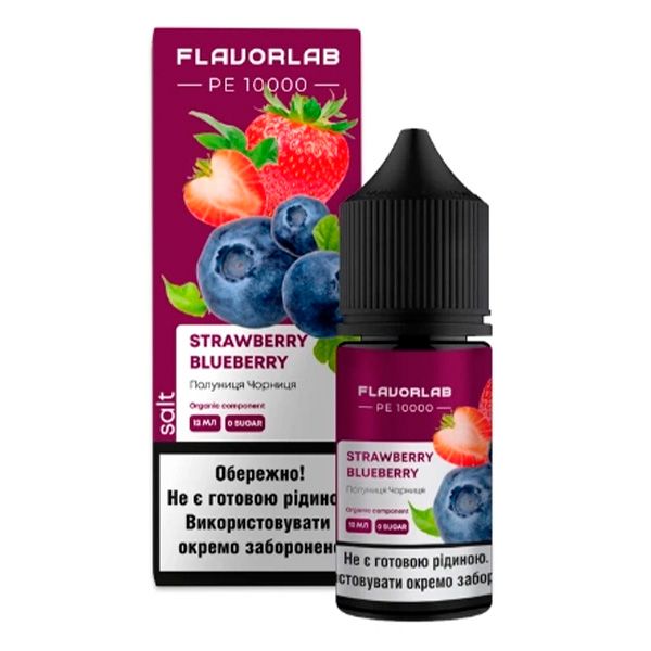 Flavorlab PE 10000 Strawberry Blueberry, 30 мл
