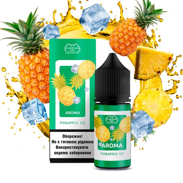 Flavorlab Disposable Puff Pineapple ice, 30 мл