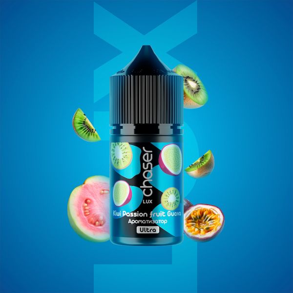 Chaser LUX Kiwi Passion fruit Guava, 30 мл