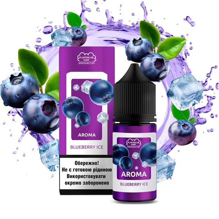 Flavorlab Disposable Puff Blueberry ice, 30 мл